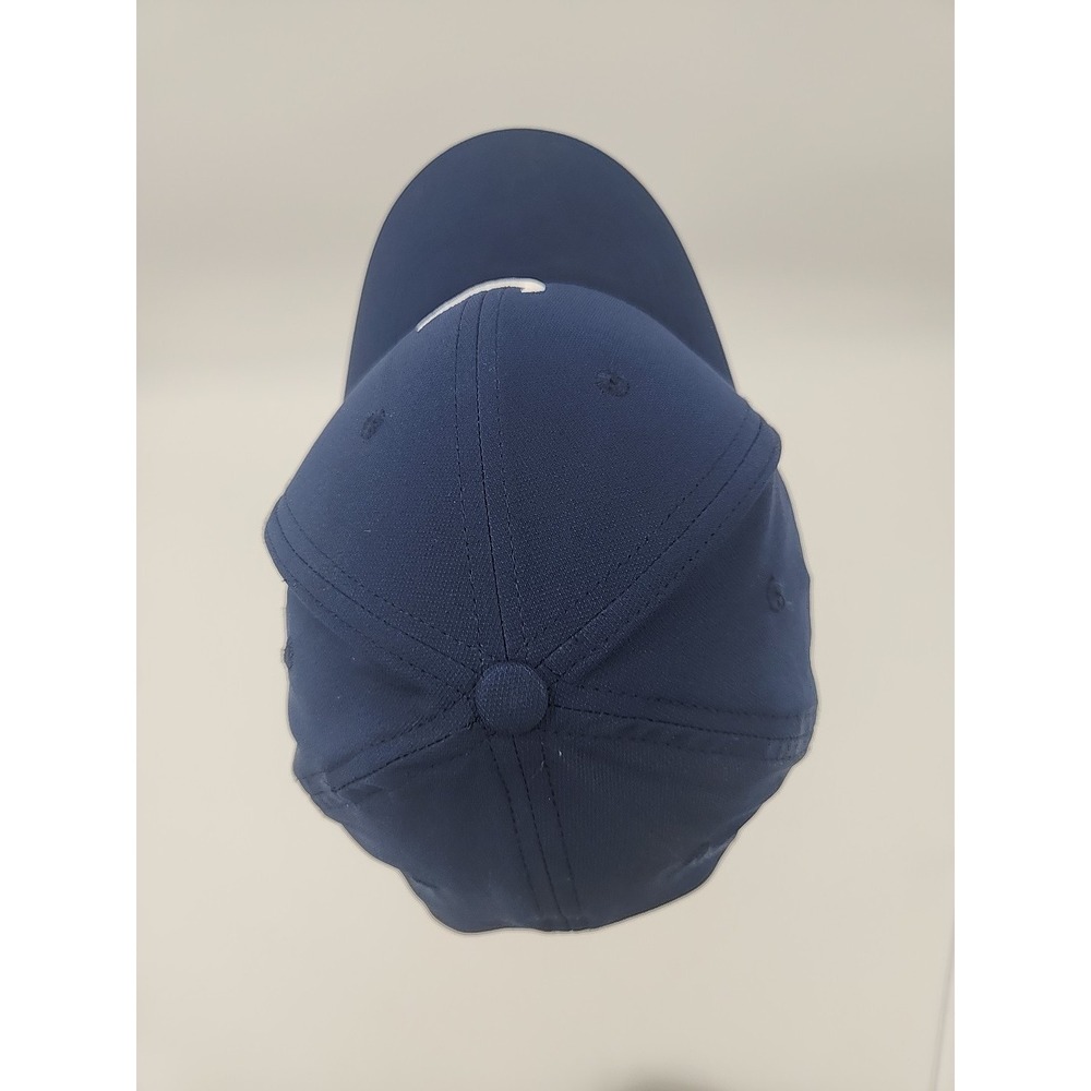 NIKE CLUB CAP Golf Hat Dri-Fit Adult S/M SNAPBACK‎ Blue/White - Picture 6 of 10